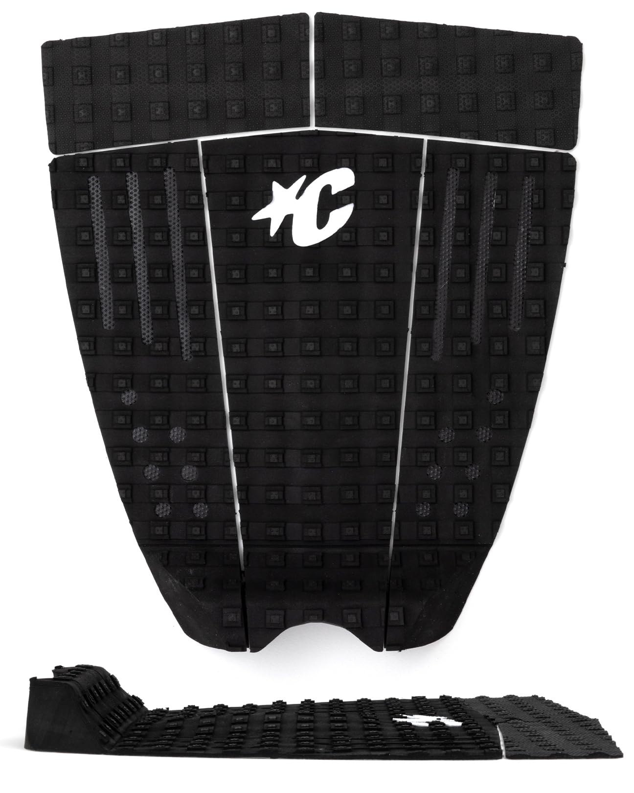Creatures of Leisure Ethane Ewing Lite Pin Tail Ecopure Traction Pad, EcoPure Organic Additive, 8mm Teardrop Wide Arch Bar, 3M A