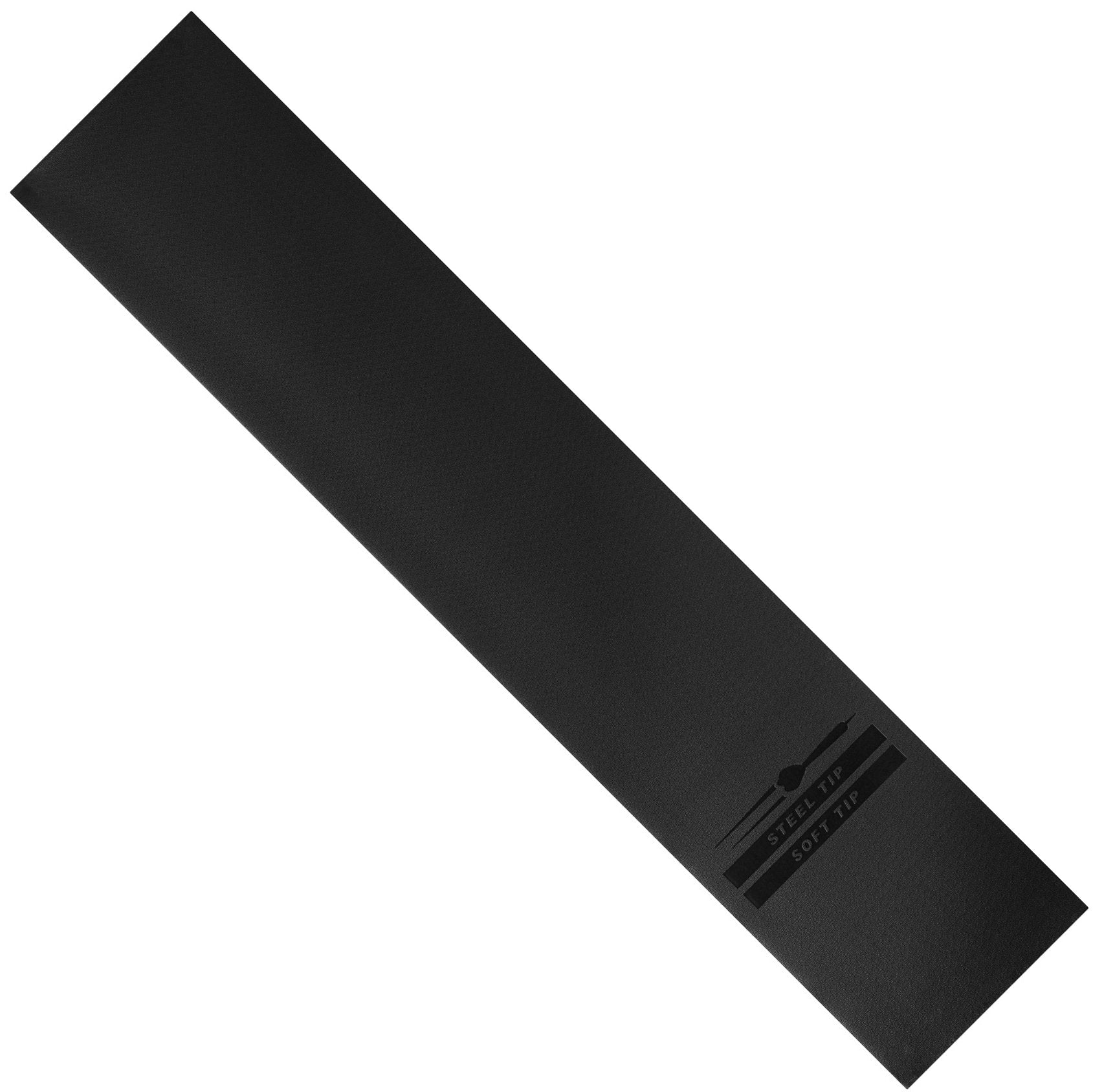 Viper By Gld Products Padded Throw/Toe Line Dart Mat (Steel And Soft Tip Darts) , Black, 117'' Length X 24'' Width X 125 Mil Thi