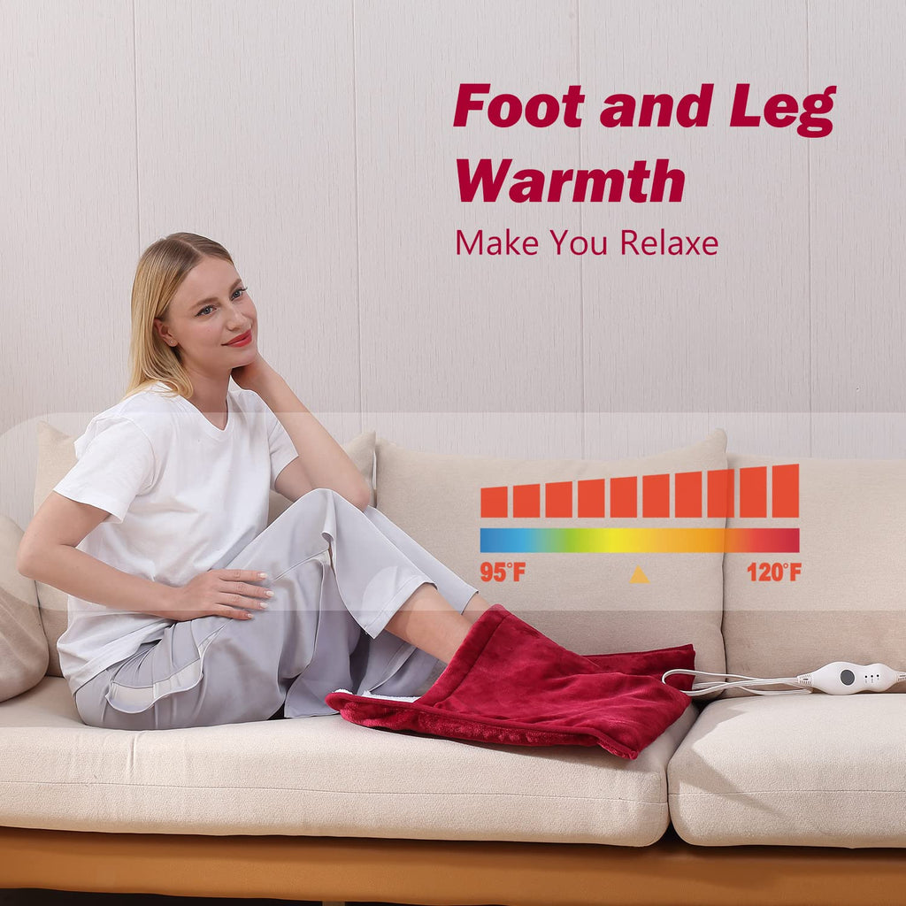 Gintao Electric Heated Foot Warmers For Men And Women,Foot Heating Pad Electric With Fast Heating Technology,Heating Pad Feet Wa
