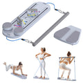 Dqi Pilates Board Pilates Reformer Set 15-In-1 Pilates Boards For Home Workout,Foldable Abs Core Trainer Board,Pilates Board For