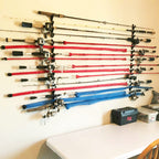 Horizontal Golf Club Wall Mount Golf Club Organizers Golf Club Display Golf Putter Rack Wall Storage Rack - Holds 4 Clubs - Easy