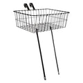 Wald 139 Front Bicycle Basket (18 x 13 x 6, Black)