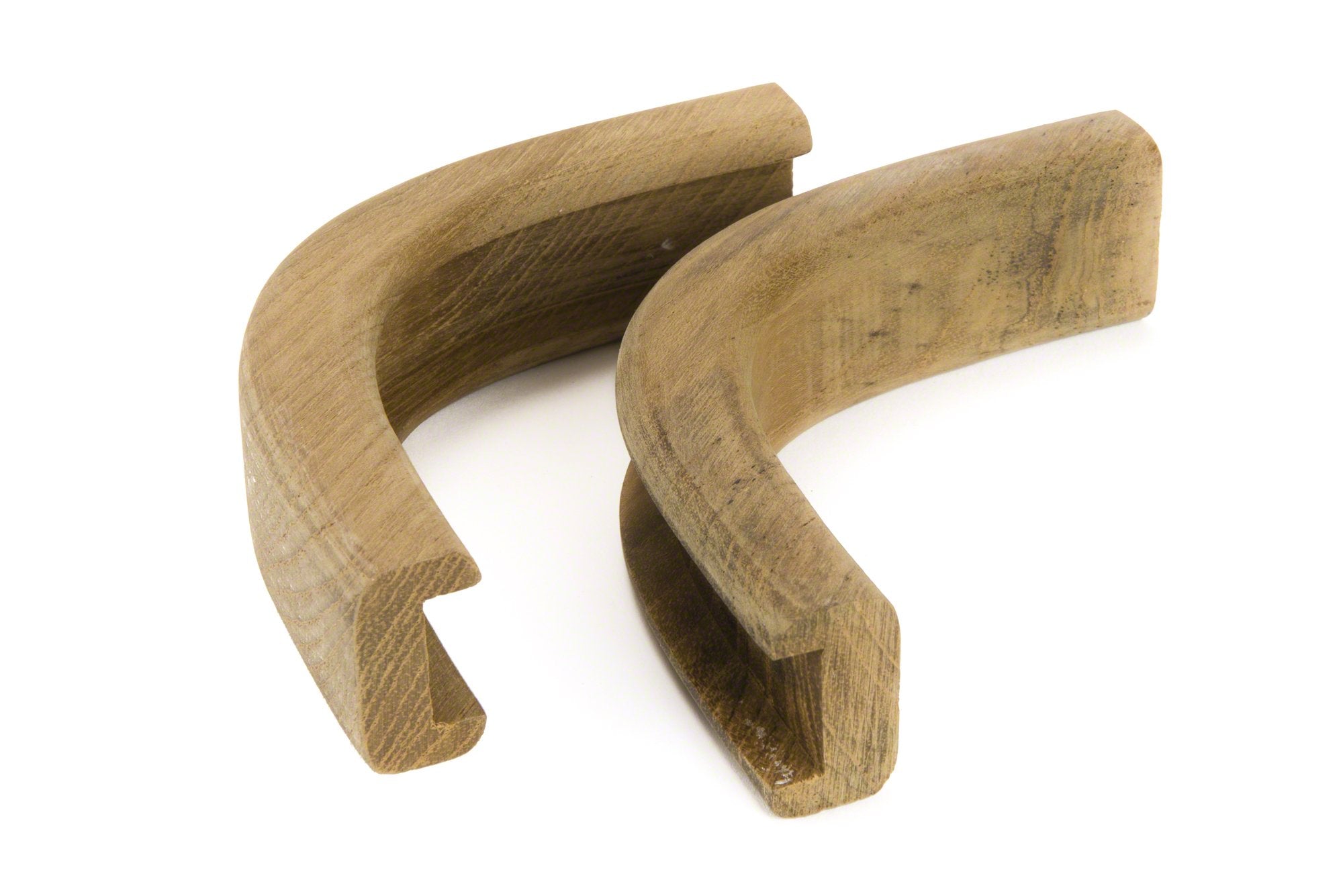 Whitecap 60827 Teak Bulkhead Molding - Outside Corner, 3/4'' Track