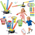 3in1 Carnival Musical Jumping Toy, Bean Bag Ring Toss Game for Kids 48