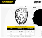 Cressi Baron, Clearblue, Ml