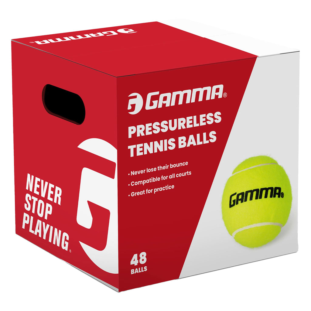 Gamma Pressureless Tennis Balls For Tennis Practice And Lessons, Longer-Term Durability And More Bounce Than Standard Tennis Bal