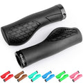 GXCROR Bike Grips,Ergonomic Bicycle Handlebars Grips Shock Absorbing Dual-Density Silicone,Universal 22.2mm Fit with 3D Non-Slip