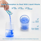 Portable Toilet Absorbent Gel, Portable Toilet Powder Poo Urine Powder For Camping Outdoor Hiking, Valentine'S Day Gift For Camp