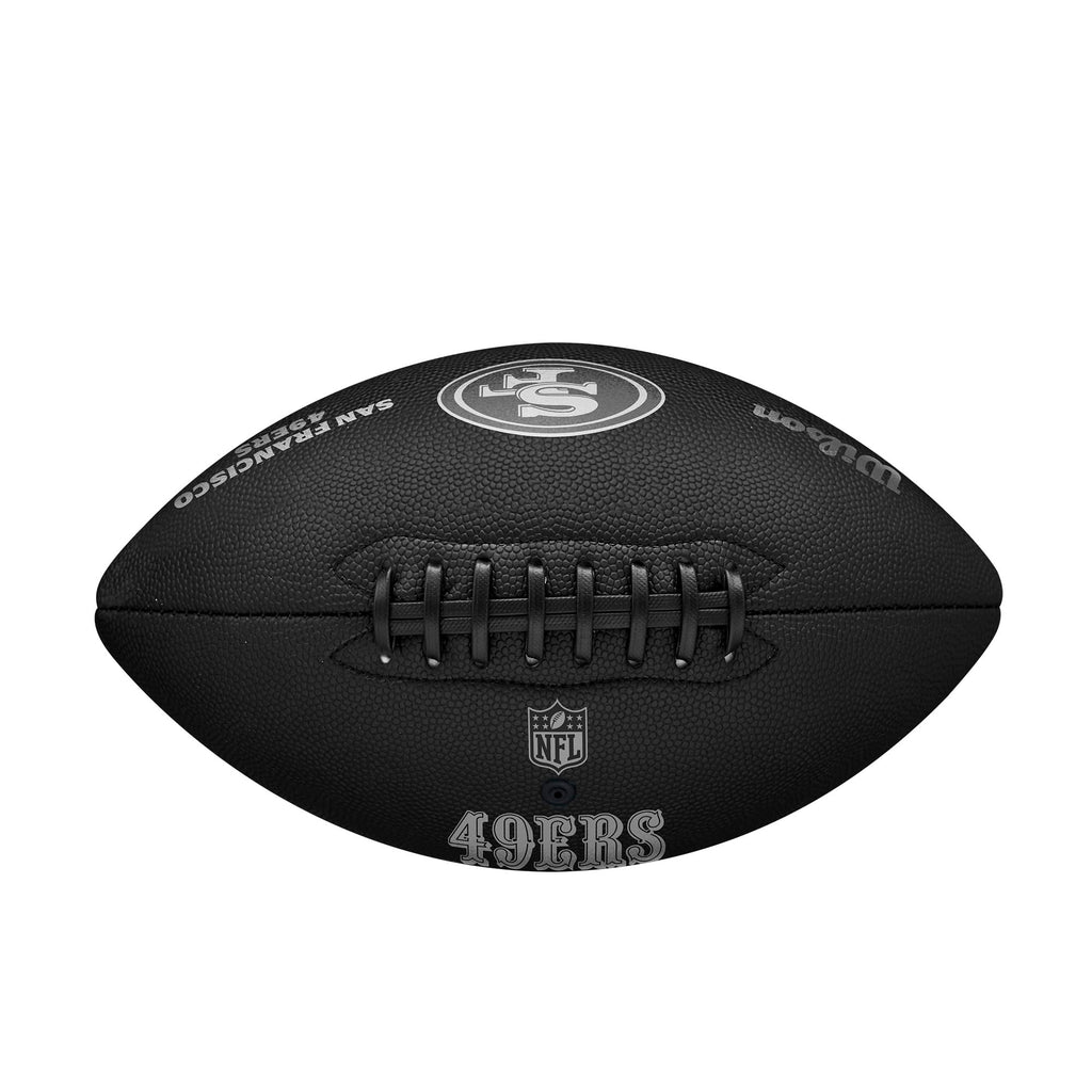 Wilson Nfl Team Metallic Premiere Football - Official Size, San Francisco 49Ers