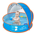Peradix Baby Beach Tent, Paddling Pool For Kids & Pets Infant Ball Pit Tent, Toddler Wading Pool Uv Sun Shelter Canopy With Mosq