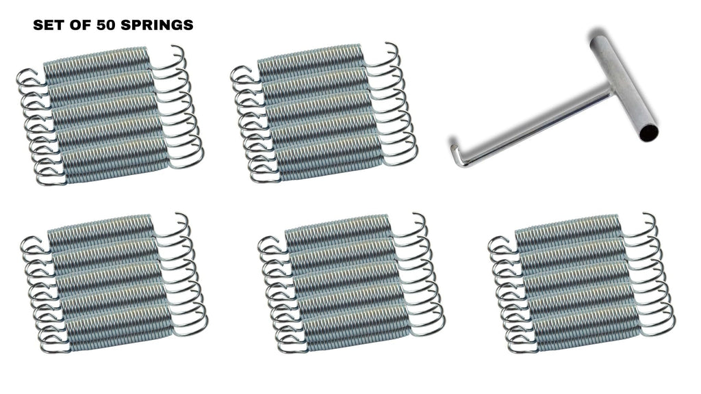 Jumpking Heavy Duty Trampoline Springs 3.5 Inch For Trampolines, Stainless Steel Trampoline Replacement Springs Including Spring