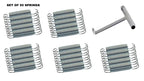 Jumpking Heavy Duty Trampoline Springs 3.5 Inch For Trampolines, Stainless Steel Trampoline Replacement Springs Including Spring