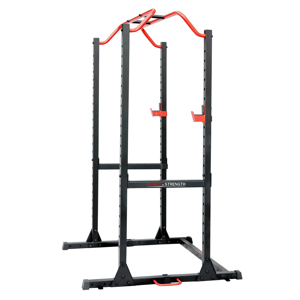 Sunny Health & Fitness Essential Power Cage Squat Rack - SF-XF921024