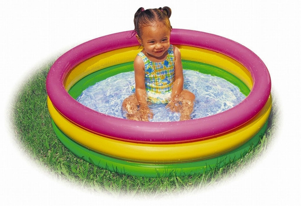 Intex Sunset Glow Baby Pool (34In X 10 In)