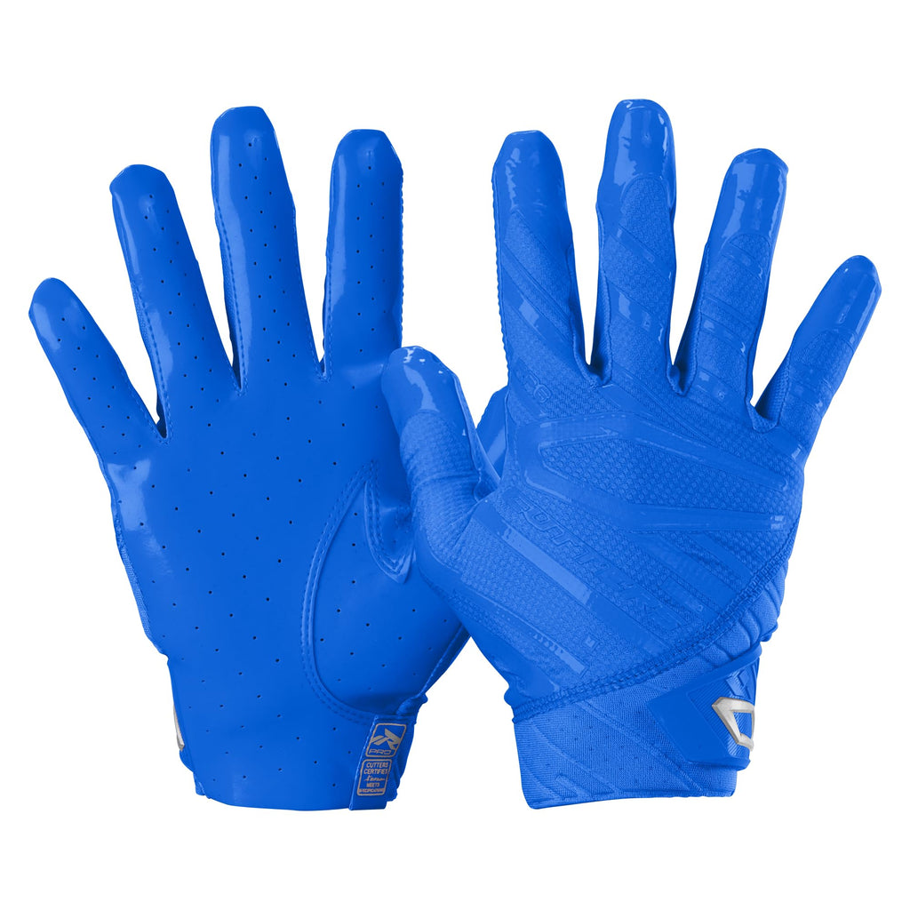 Cutters Rev Pro 6.0 Receiver Gloves Solid Columbia Blue X-Large
