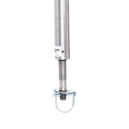 Attwood 903-008-T-S Swivl-Eze Polished Stainless Steel Fixed Height Ski Pylon, 29-Inch