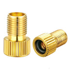 Bike Presta Valve Adapter,Inflate Tire Adapter,Convert Presta To Schrader,French/Uk To Us,Brass Material Mtb Inflatable Connecto