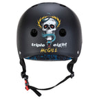 Triple Eight The Certified Sweatsaver Helmet For Skateboarding, Bmx, Roller Derby And Roller Skating, Mike Mcgill, Xs/S