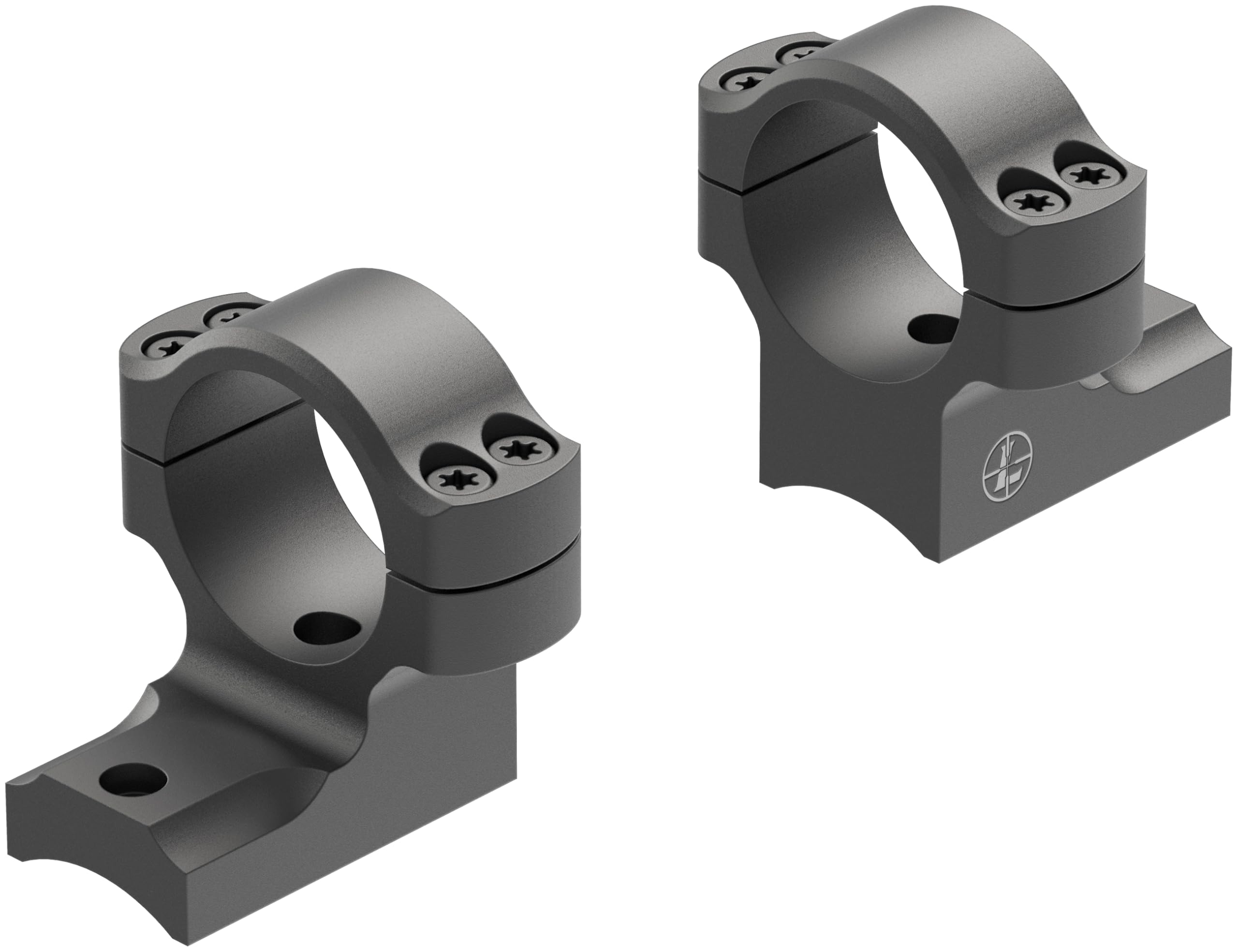 Leupold Backcountry Two-Piece Scope Mount, Savage 10/110 Round Rcvr 1 Medium with a Matte Finish