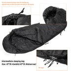 Mt Army Military Modular Sleeping Bags System, Multi Layered With Bivy Cover For All Season, Ocp