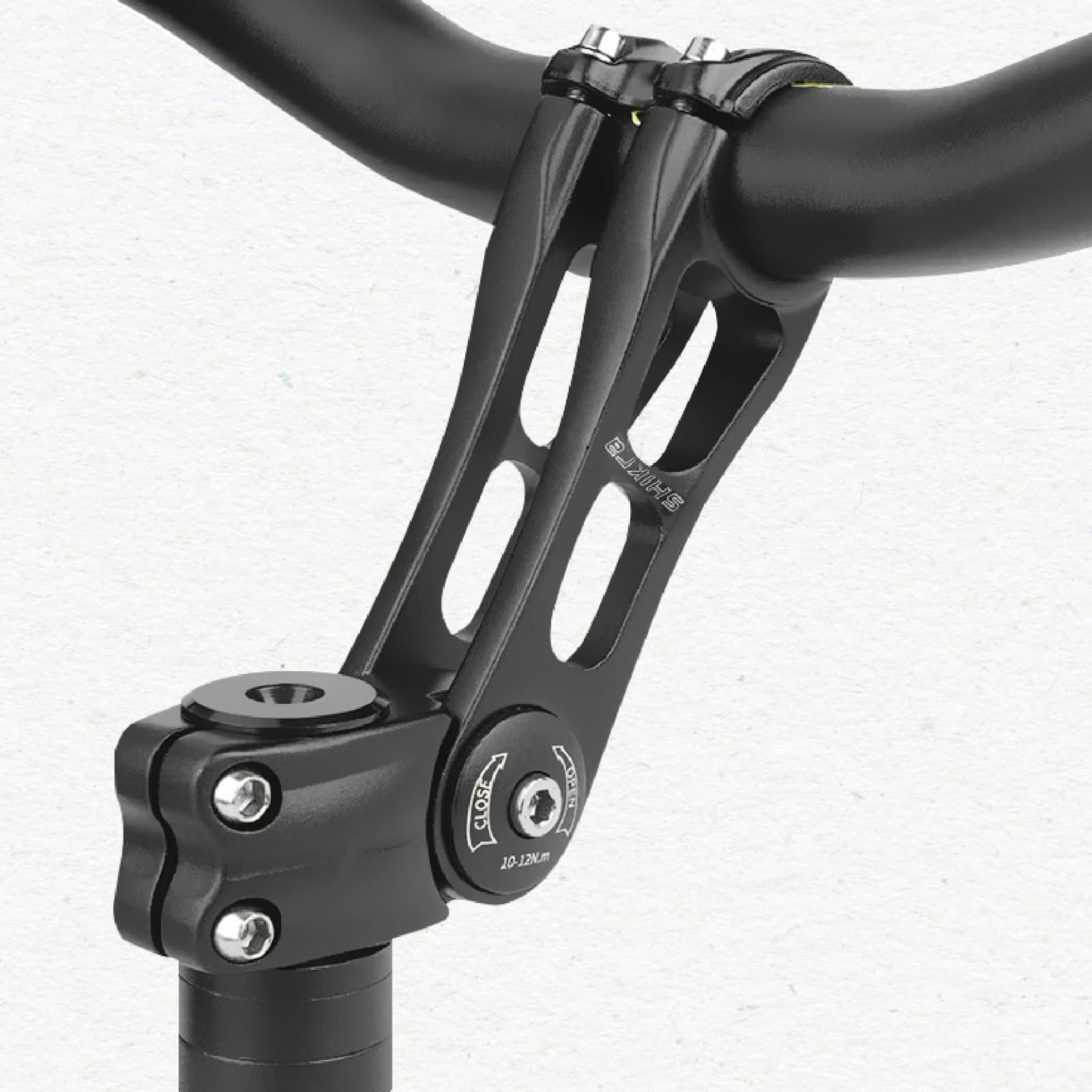 Jeelad Adjustable Mtb Stem 25.4Mm 85 Degree- 90/110/145Mm Aluminum Alloy Mountain Bike Handlebar Riser For Road City Bike Bicycl