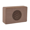 Enakshi Yoga Block Practical Accessories Accessory for Meditation Home Gym Stability Brown|Sporting Goods | Fitness, Running & Y