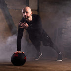Zelus Medicine Ball With Dual Grip 10/20 Lbs Exercise Ball Weight Ball With Handles Textured Grip Exercise Ball Strength Trainin