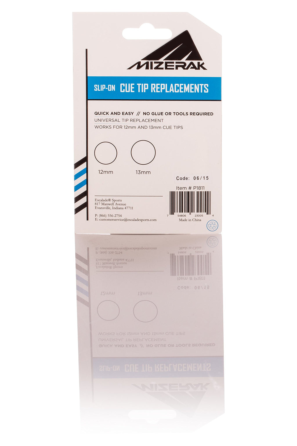 Mizerak Universal Cue Tip Replacements Compatible With 12Mm And 13Mm Cue Tips, No Glue Or Tools Required