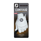 Footjoy Mens Contour Flx Golf Glove, Pearl, Medium/Large, Worn On Right Hand
