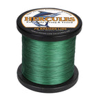 Hercules Braided Fishing Line 2000M 2187Yds 10Lbs-200Lbs Pe Superline 8 Strands (Green 15Lb/6.8Kg 0.16Mm)