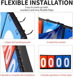 Yiwoo Scoreboard Score Keeper,Volleyball Basketball Tennis Table Tennis Scoreboards(4-Digital)