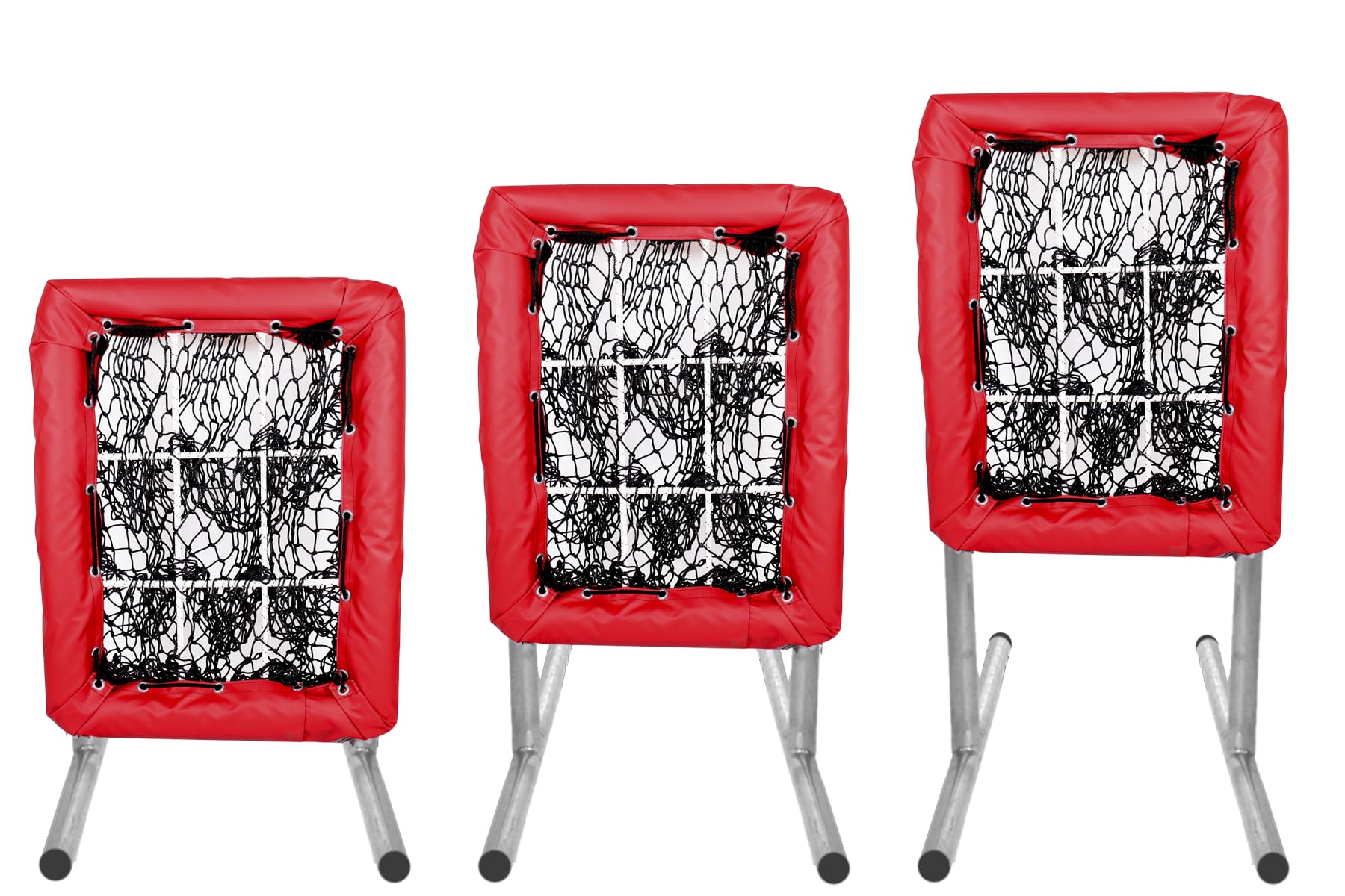 Pitchers Pocket Pro       The Original 9 Hole Pitching Net | Softball & Baseball Pitching Target - Red