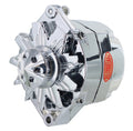 Powermaster - Alt GM 12SI Chrome 150A 1V Pulley & Cone 1 or 3 Wire