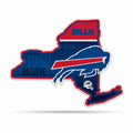 Rico Industries Nfl Football Buffalo Bills State Shape Shape Cut Pennant - Home And Living Room D  Cor - Soft Felt Ez To Hang
