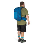 Osprey Talon 22L Mens Lightweight Hiking Backpack - Small Daypack for Travel & Camping, Black/Coal Grey, Extended Fit