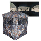 Thunderbay Spur Collector 2 Person Hunting Blind, Portable Ground Blind With Silent Sliding Window, Portable Durable Hunting Ten