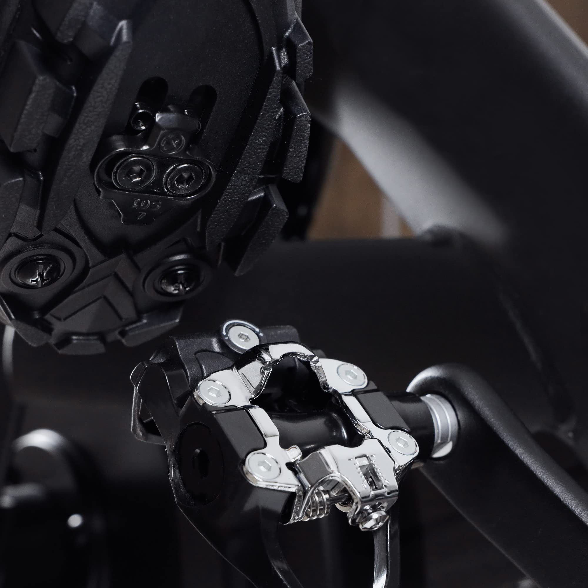 Venzo Convert Peloton Pedals To Dual Function - Compatible With Shimano Spd Adaptor Converter & Look Delta - For Peloton Bike &