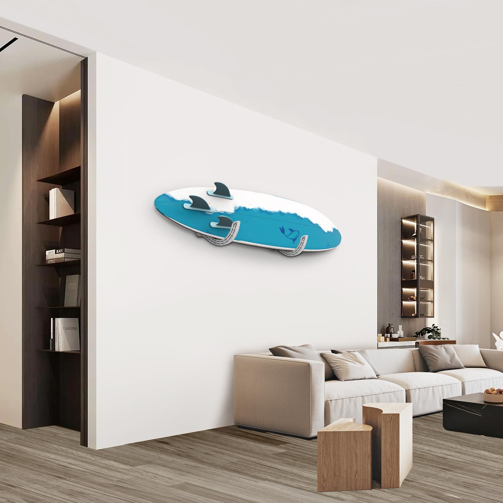 Two Stones Surfboard Rack For Wall  Surfboard Wall Mount  Paddle Board Rack  Surfboard Wall Rack  Paddle Board Wall Rack  Surf B