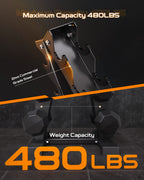 Akyen A-Frame Dumbbell Rack Stand Only, Weight Rack For Dumbbells Compact Home Gym Space Saver (480Lbs Weight Capacity, 2022 New