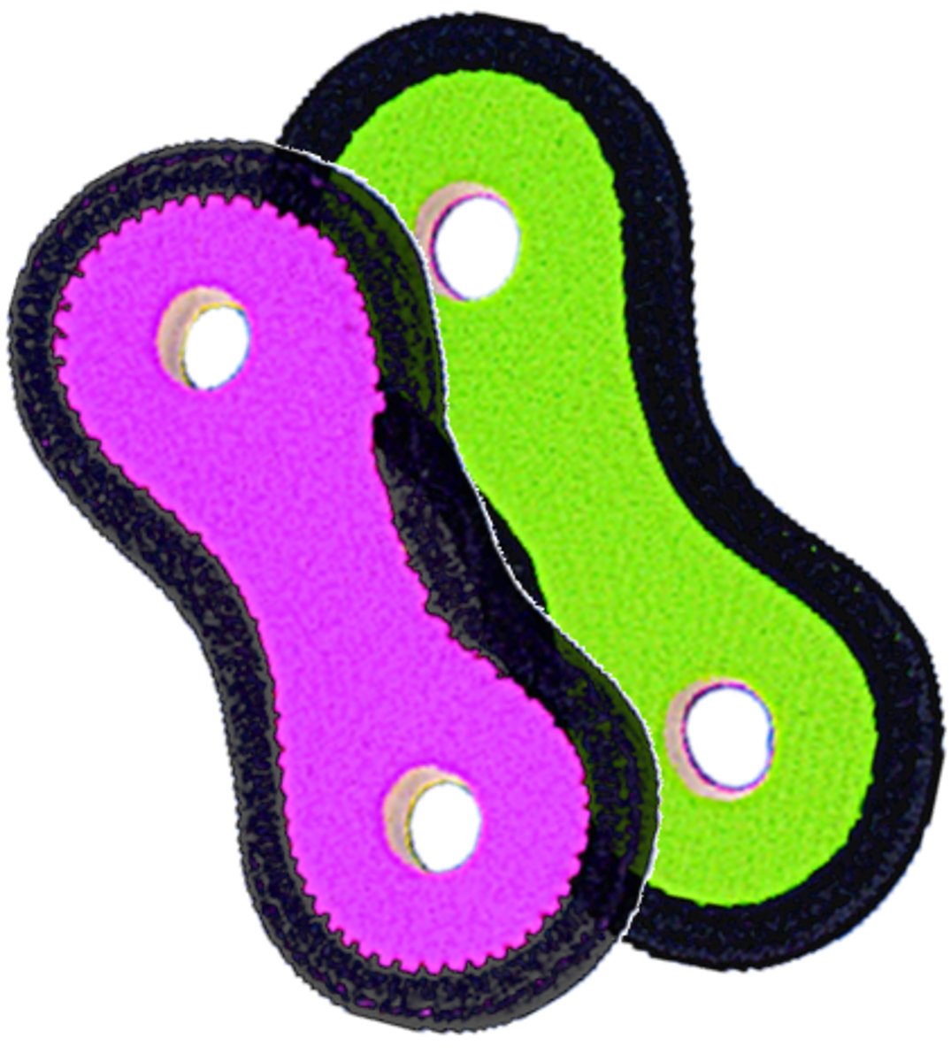 Innovative Colored Neoprene Snorkel Keeper (Pink/Green)