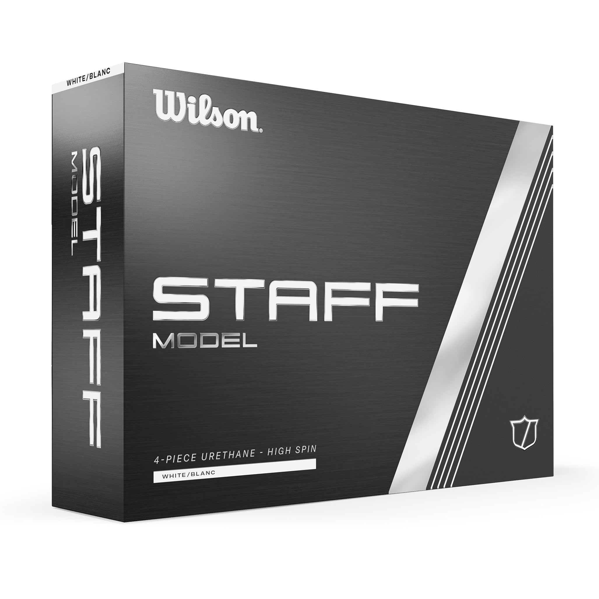 WILSON 2024 Staff Model Golf Ball - 12 Balls, White