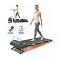 Jackfield Walking Pad Treadmills with 12% Auto Incline, 3.5HP Treadmills for Home, Portable Under Desk Treadmill with Bluetooth 