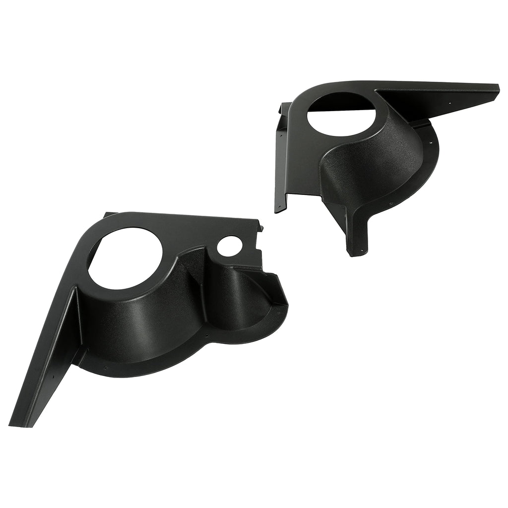 Hecasa Golf Cart Speaker Pod Kit Compatible With 1994+ Ezgo Txt Replacement For 627153 Plastic Black