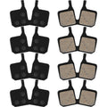 Gulfmew 4 Pairs Bike Brake Pads Kit Bicycle Brake Pads Disc Brake Pads Replacement Compatible with Magura MT5, MT7
