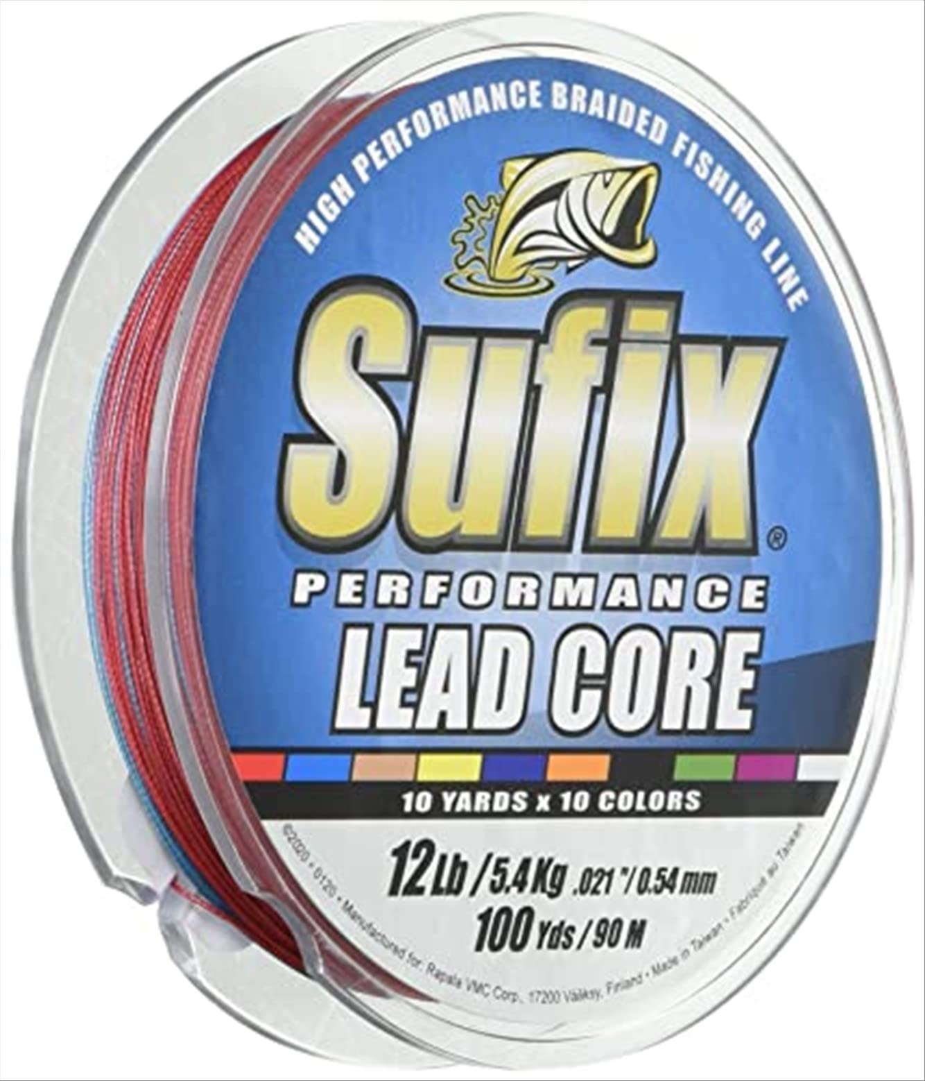 Sufix Performance Lead Core 100 Yards Metered Fishing Line (36-Pounds)