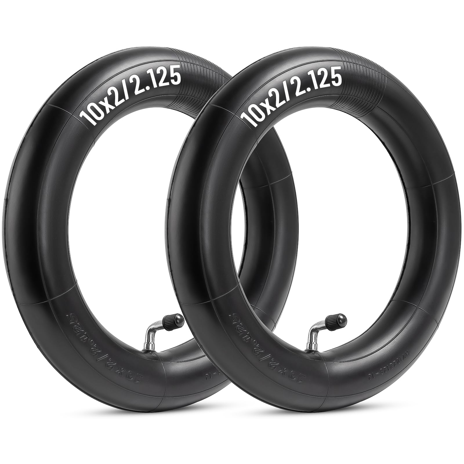 Staibc 10X2 Scooter Tubes 10X1.90/2.125'' Inner Tube Compatible With 10X1.90 10X1.95 10 X 2.0 10 X 2.125 Most Kid Bike Tire Tube