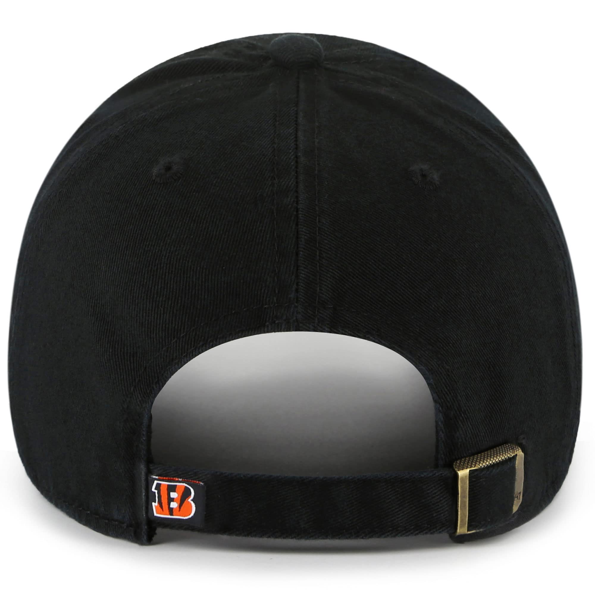 47 Men'S Black Cincinnati Bengals Team Pride Clean Up Adjustable Hat