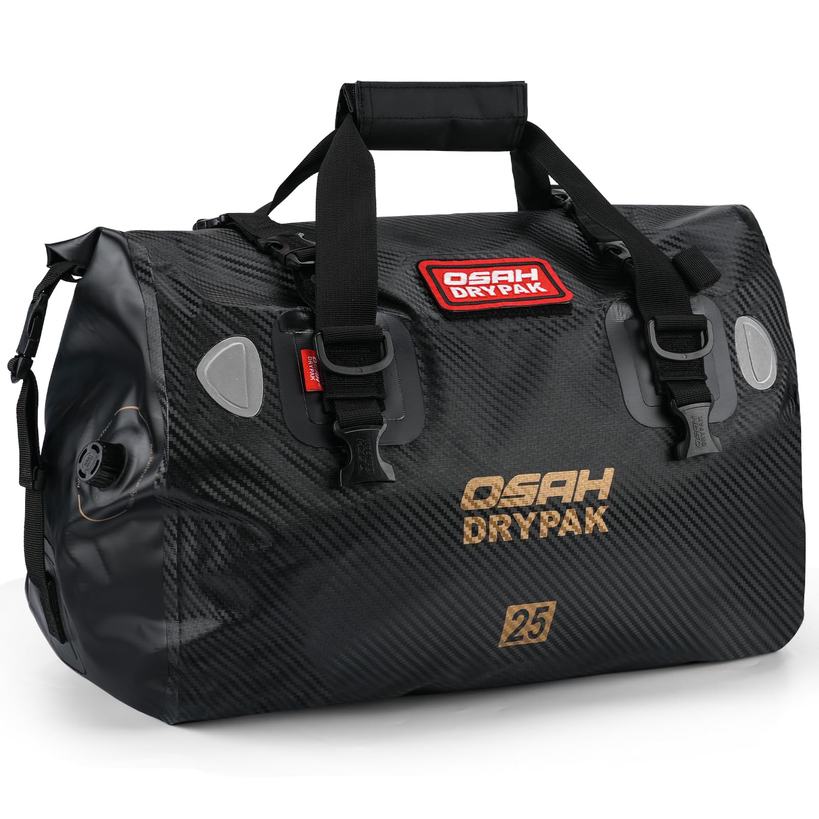 Waterproof Duffel Bag - Motorcycle Dry Bag Tail Bag with Large Storage Space, Waterproof Luggage Duffle Bags Perfect for Camping
