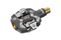 LOOK Cycle Bicycle Pedals, X-Track Race Carbon Ti MTB Standard SPD Mechanism Compatible Carbon Body