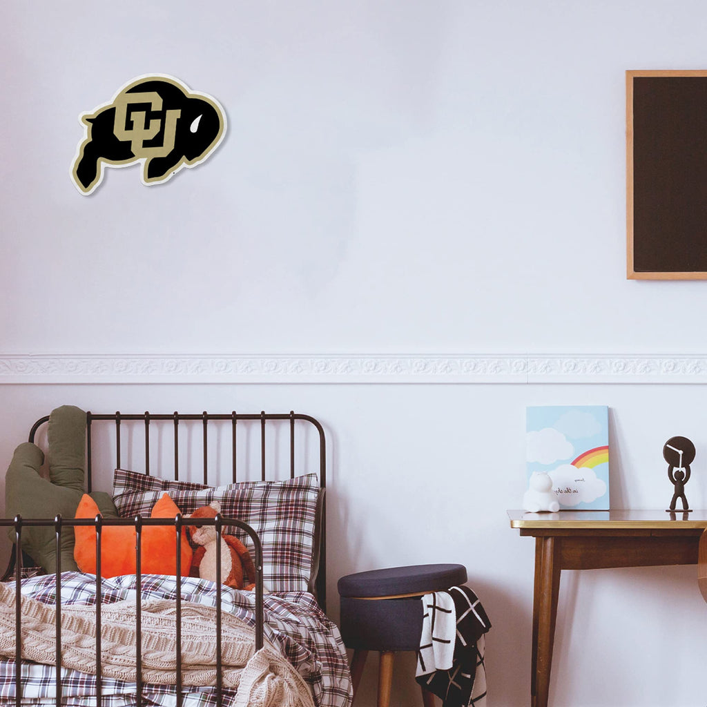 Rico Industries Ncaa Colorado Buffaloes Primary Shape Cut Pennant - Home And Living Room D  Cor - Soft Felt Ez To Hang